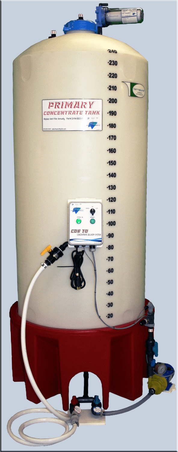 A-CDS-70-X tank mounted